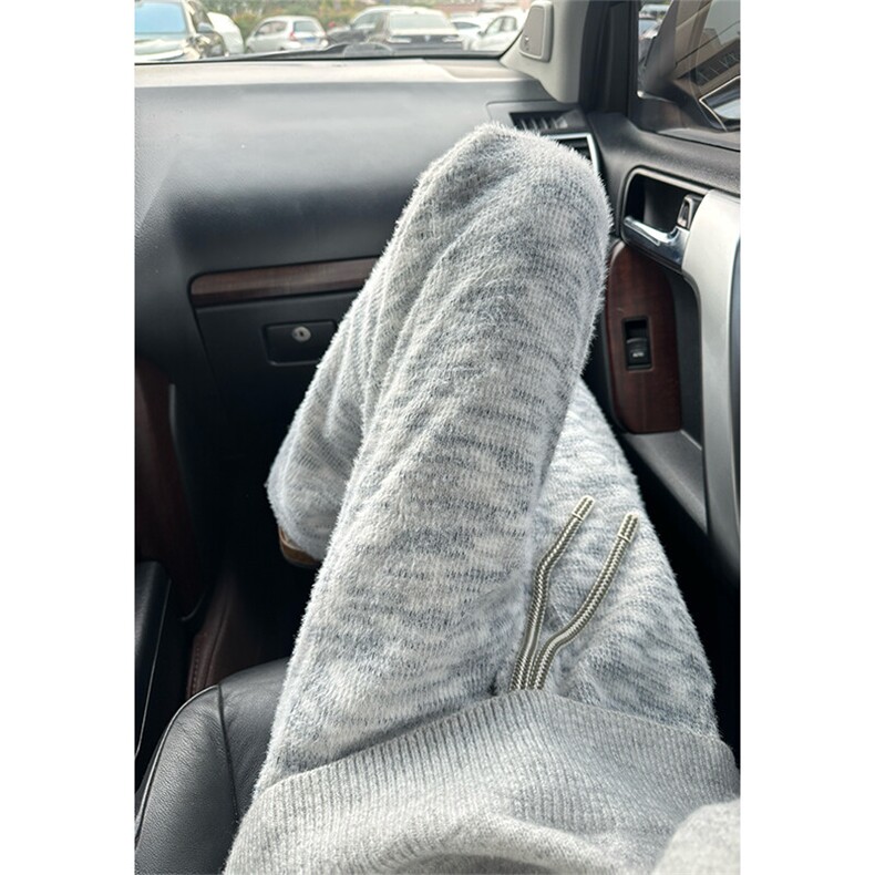 聚酯纤维YK86037-常规P35加绒P50慵懒风马海毛针织裤,男装休闲裤,电商A086-1