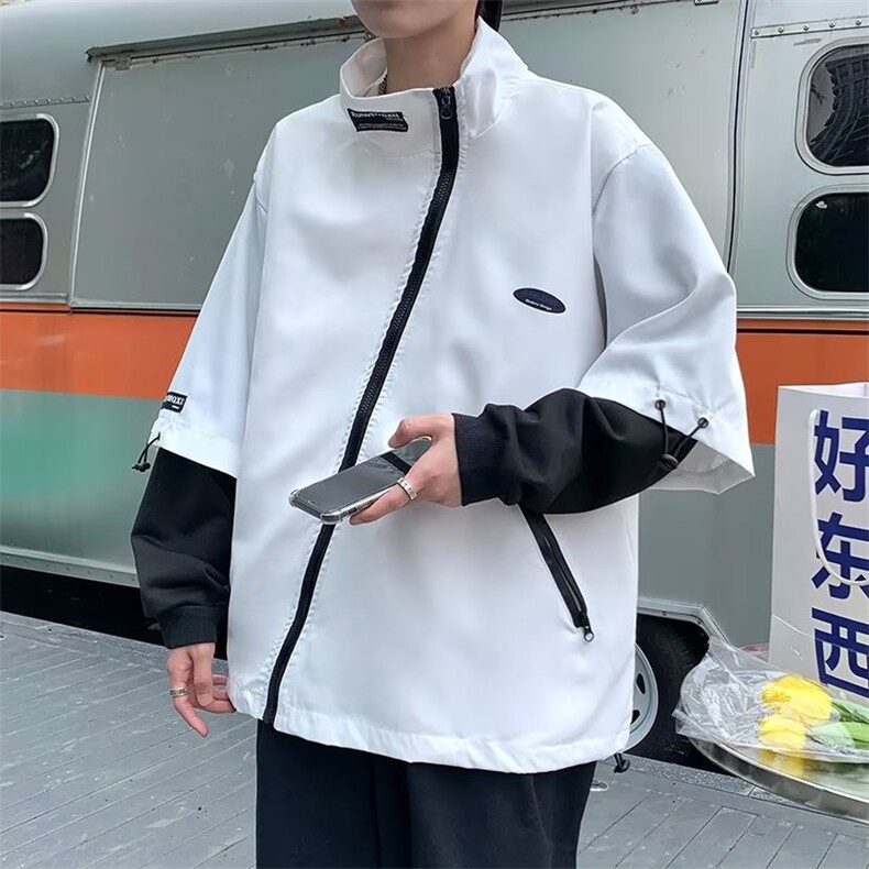 男秋季外套潮牌街头工装外套X74P55，男装夹克，星座1116-2