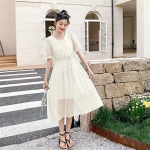 现货 法式甜美减龄仙女裙 251-25111-P105-K158图片