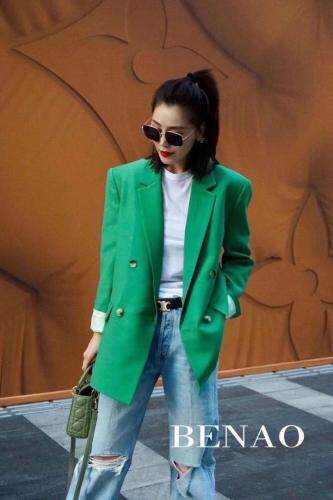 西装，女装西装，娇姿百合