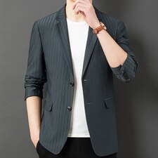 男士西装外套春秋季休闲西服男2023秋季新款中年爸爸单件上衣，男装西服，电商B212（原钱塘6029）