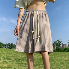 夏提花冰丝短裤男港风宽松休闲篮球运动五分中裤XZ514-2-1536-P38，男装牛仔裤，星座514-2(原B239)