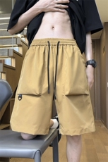港风工装休闲裤高街五分裤宽松沙滩裤直通短裤DK307P28，男装休闲裤，星座1204-3