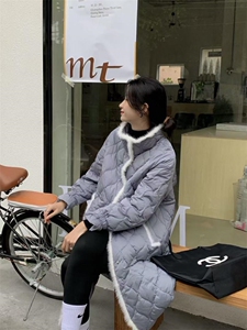 长款旗袍羽绒图片