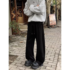 弯刀卫裤男秋冬款美式阔腿休闲裤A659P40，男装休闲裤，星座1116-2