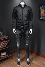 跑量款2021秋冬季新款棒球领羽绒服男钱塘3029-777假模，男装羽绒服，钱塘6006(原3029)
