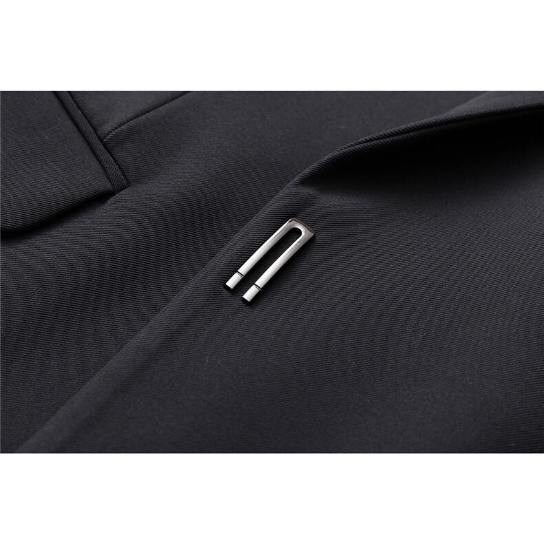 可二开高定设计感西装男95%涤纶5%氨纶M-5XL大码XF78189P85控139,男装西服套装,星座227-7