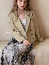 隽末2021秋季新款西装小外套S_L，女装西装，Jarmore隽末
