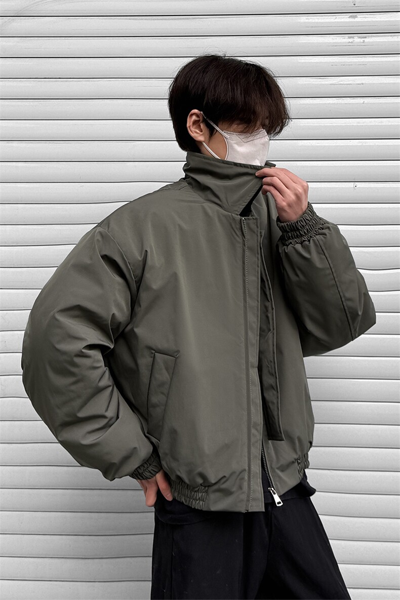 冬季新款2024飞行员夹克加厚棉衣美式短款翻领棉服外套S375-特P88,男装夹克,电商A233-1