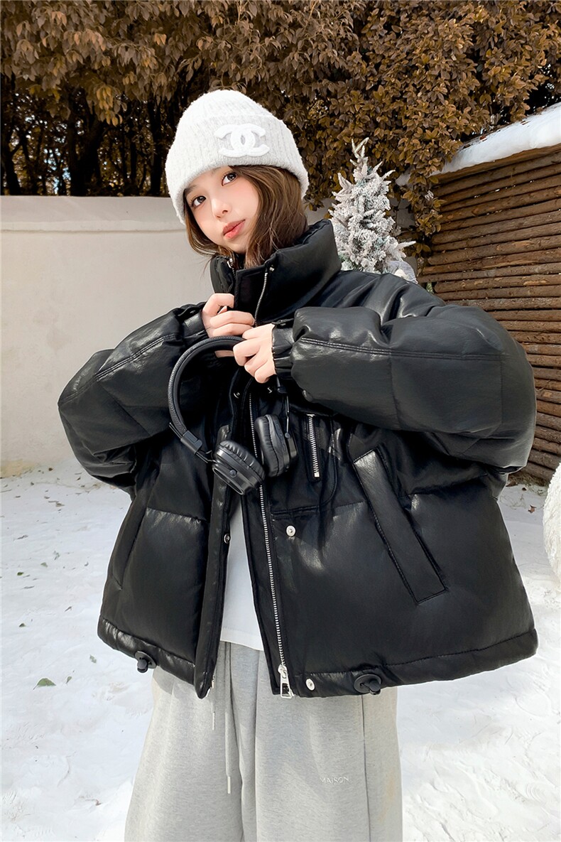 2025冬装新款简约时尚羽绒服205-H058-P320-K448,女装羽绒服,浙宝205