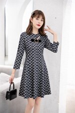 2021秋装连衣裙，女装连衣裙，恋语随风