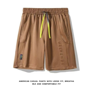 夏季运动休闲短裤男新款潮流时尚运动风学生宽松五分短裤A05/P34图片