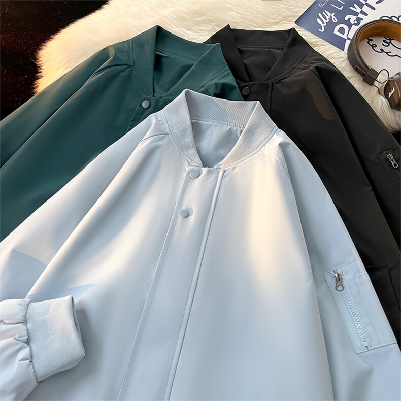 特批50春秋新品飞行夹克外套百搭多色男女同款夹克外套5819,男装夹克,电商A128