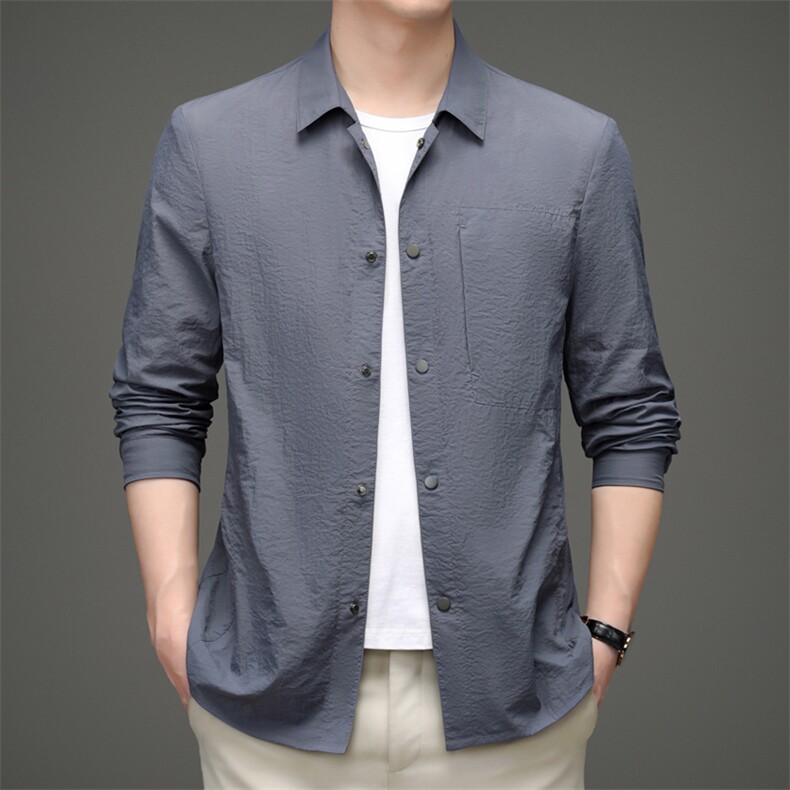 BE8837钱塘2020-2夏季薄款舒适休闲防晒外套主推精品P110,男装夹克,钱塘207-2