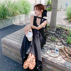 现货波点连衣裙2C278A-8918-P140-K208，女装连衣裙，2C278