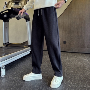 B340 K18863加绒P78108店主风小伙风新款高品质加绒弯刀裤男图片