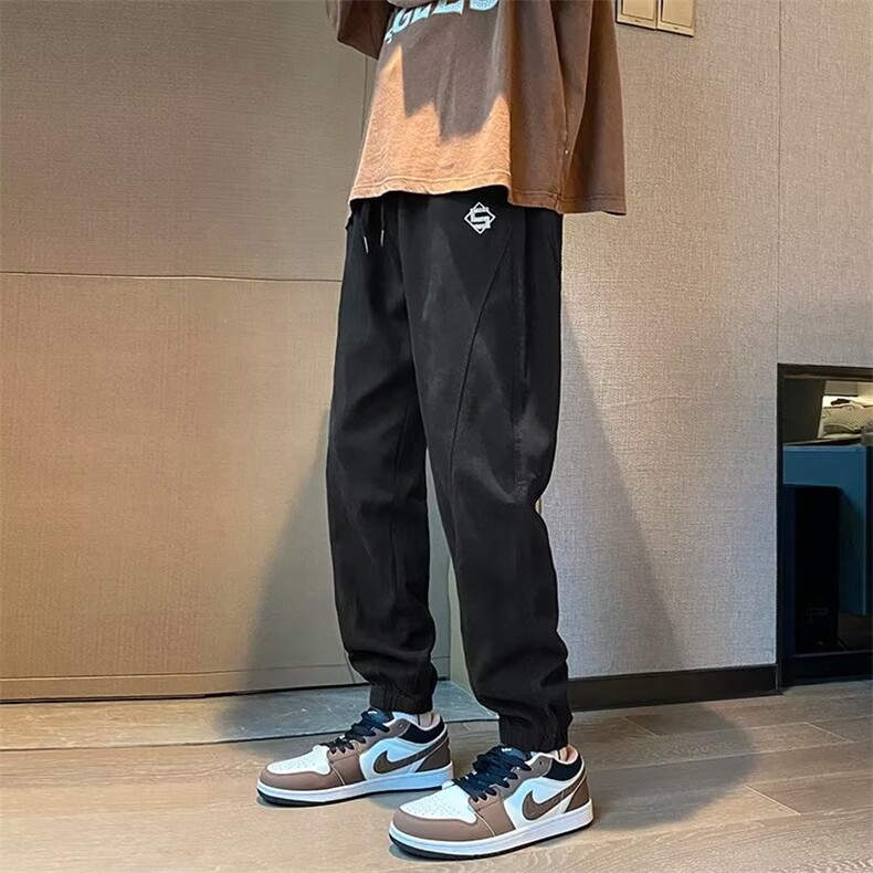 男秋季新款港风休闲裤X2713P36图片