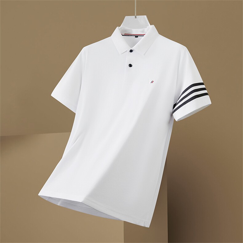 加大码M-8XL可穿到300斤夏季新款时尚休闲POLO弹力短袖28320-P75，男装T恤，星座613B