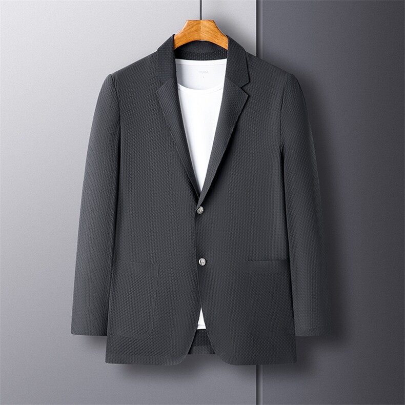 秋季新款西装男西服简约外套西服商务休闲小西装单西,男装西服,电商B360