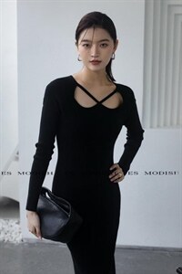 秋装连衣裙,女装连衣裙,ES MODISH