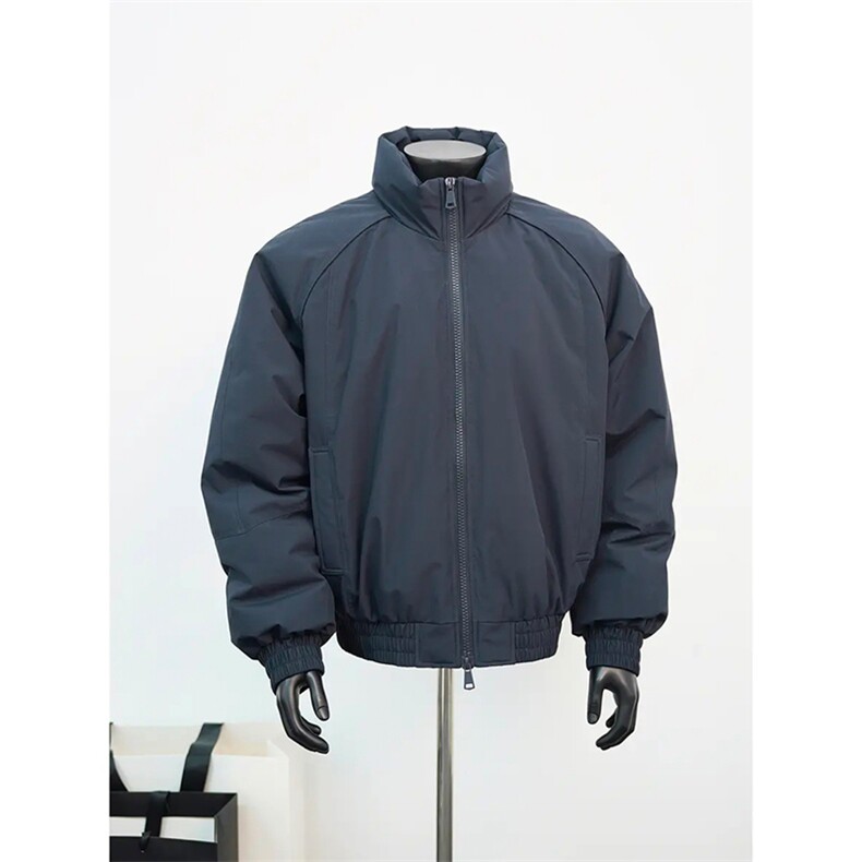 网图！双拉链防水保暖棉服男冬季飞行夹克加厚外套25XM88269特P65,男装夹克,电商A042