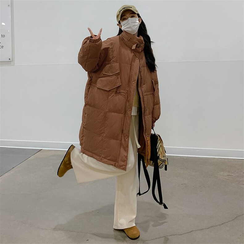 现货，新款立领中长款羽绒服两个是P245-358,女装连衣裙,浙宝276（原081）