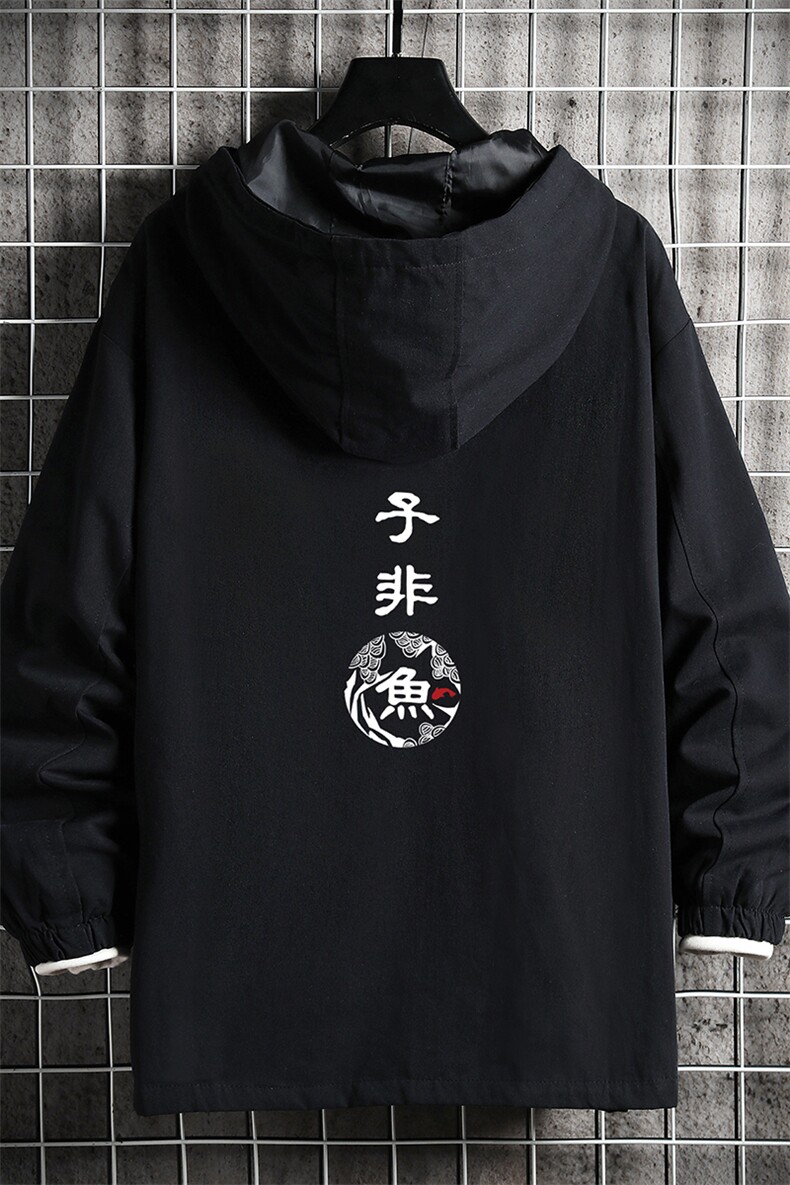 JK41070-P85加棉款-P115纯棉连帽夹克男士大码工装夹克男网格,男装夹克,电商A040A