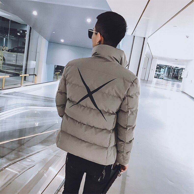 A313-M82-P1452020冬款男青年修身加厚棉衣男短款社会小伙棉服男,男装棉衣,电商A313