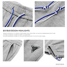 2023裤子男潮流时尚休闲九分裤男抖音直播高品裤子A210-JHK11-P50，男装休闲裤，星座210-1