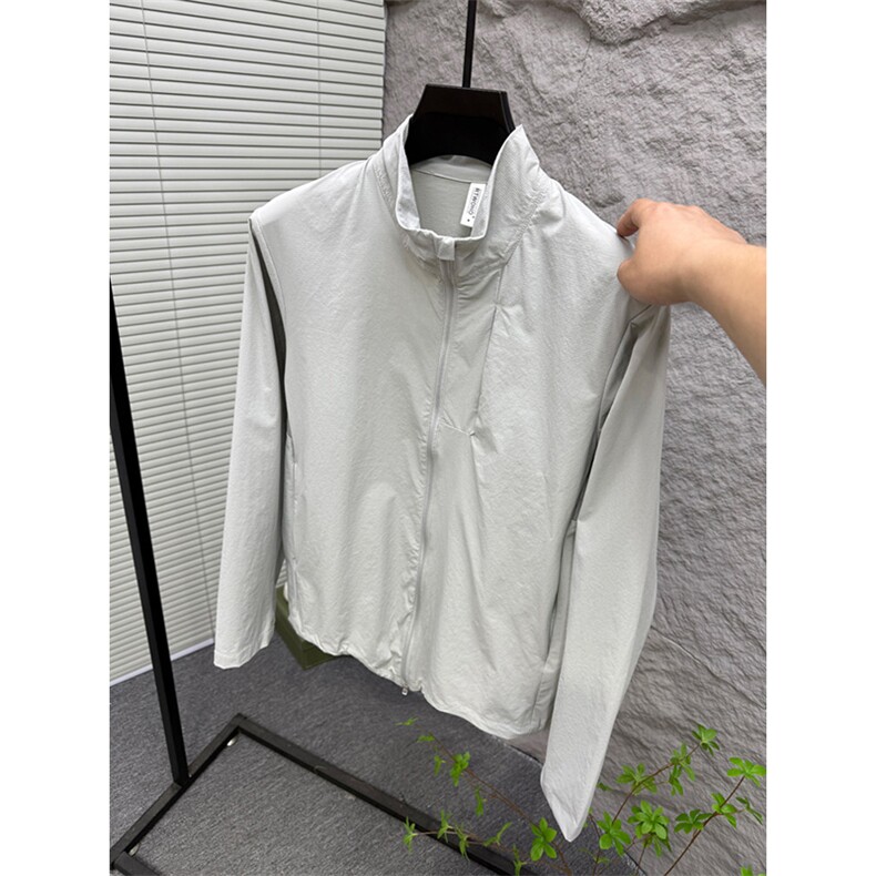 春夏款高品质冰感速干防晒服男女休闲户外运动外套透气机能风夹克,男装防晒衣,电商A486