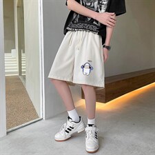 DK391676-P15港风休闲短裤男士大码运动五分裤男中裤男马裤，男装休闲裤，电商A040