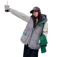现货冬装羽绒服马甲，女装羽绒服，菡迪欧娜