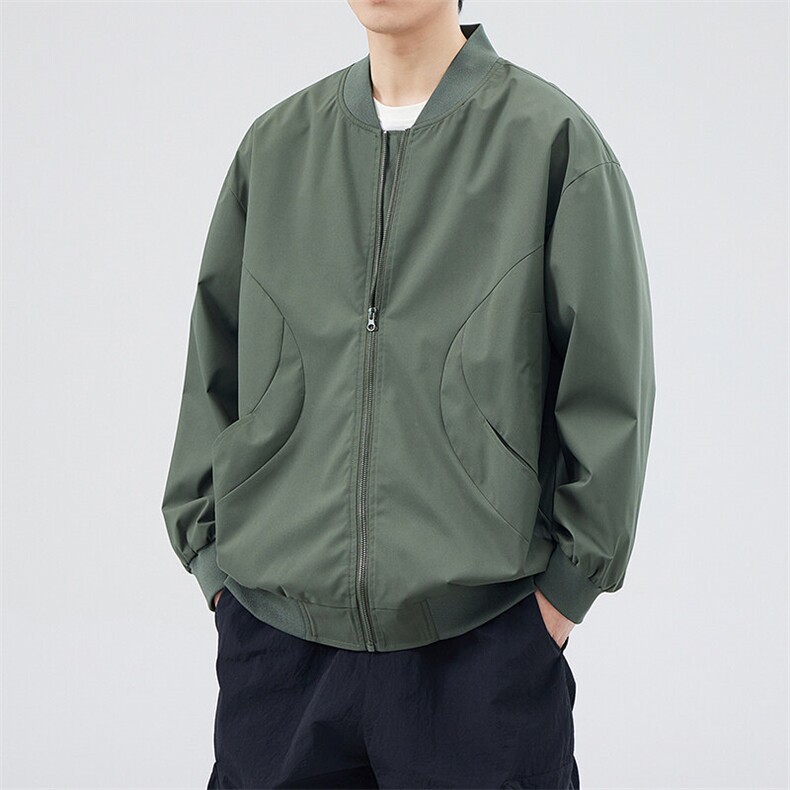 秋季大货户外棒球领夹克男二开冲锋衣外套DSA157B-JK7803-特P50,男装夹克,电商A157B