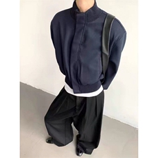 纯色暗扣立领飞行夹克外套JK0117-P73，男装夹克，星座313A(原308A-2)