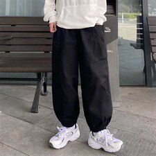 港风工装裤男潮流复古宽松高街嘻哈灯笼裤K7031P38,男装休闲裤,星座1116-2