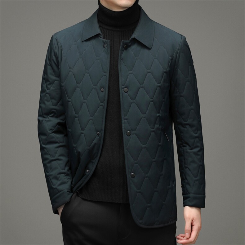 棉衣男士冬季宽松休闲翻领棉袄厚款羽绒棉服外套SNNMF20218-P185图片