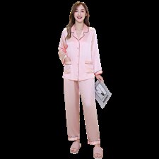 2021家居服真丝桑蚕丝时尚气质百搭纯色简约，女装套装/套裙，媚琳依坊
