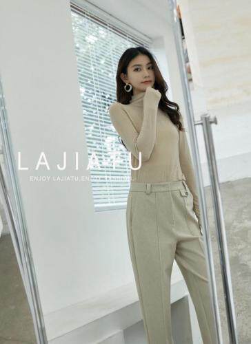 冬季新款呢料裤子，女装，拉嘉图