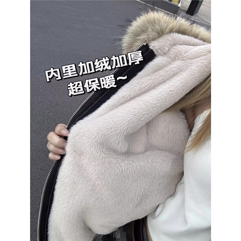 网图美式重磅解构座山雕棉服百搭棉衣毛领派克服A025-CY19021-P90,男装棉衣,电商A025
