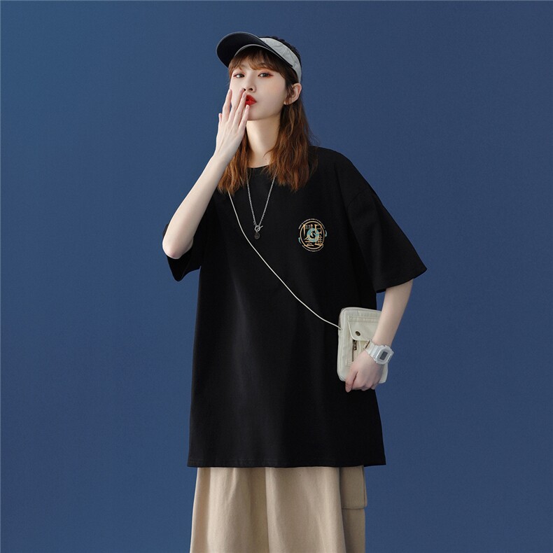 1中性风图案已注册大码M-5XL休闲情侣潮短袖T恤男796F25控39，男装T恤，星座226-2