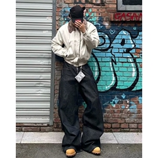 网图冬季美式座山雕翻领毛领棉衣保暖夹克棉服A025-FY1320-P90，男装夹克，电商A025