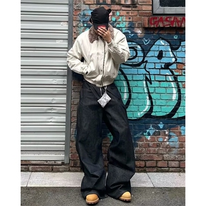 网图冬季美式座山雕翻领毛领棉衣保暖夹克棉服 A025-FY1320-P90图片