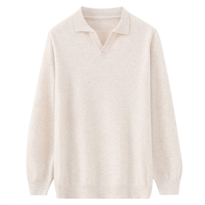 2025新款时尚舒适男士长袖，男装羊绒套衫，祥特羊绒