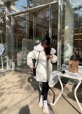 冬季新款派克羽绒服，女装羽绒服，QIANCHEN 谦晨