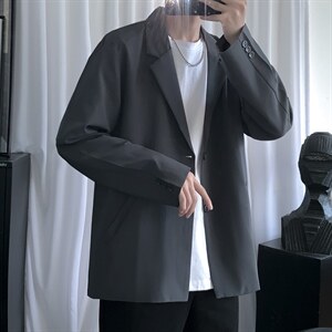 男女休闲西装外套男韩版套装制服小西服情侣西装/XF01P55，男装西服套装，电商D325