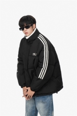 1506/M333/P75加厚男女棉衣情侣条纹立领棉服外套，男装棉衣，星座1506
