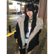 高品质座山雕猫耳加厚棉服毛绒绒棉袄保暖棉衣外套LM88099-P105，男装棉衣，星座1008