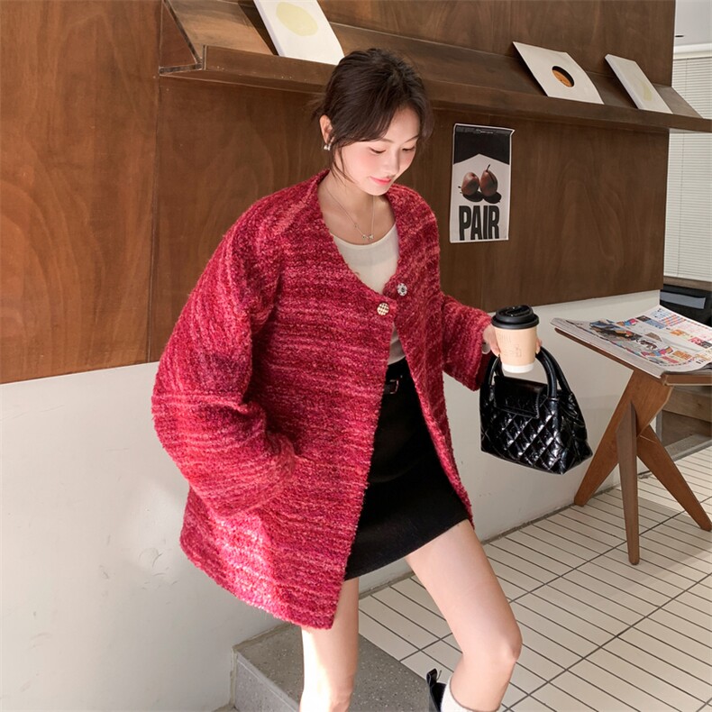 新出毛呢子夹棉外套（大货已出）,女装毛呢外套,2C222