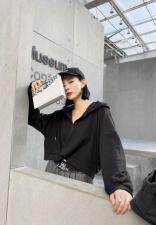 （新款）新款秋装针织卫衣，女装卫衣/绒衫，大麦