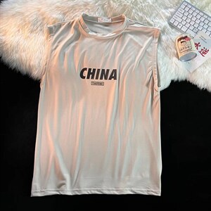 圆领套头背心男潮流百搭休闲运动背心TC23P19图片
